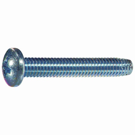 Midwest Fastener Sheet Metal Screw, 5/16" x 2 in, Zinc Plated Steel Pan Head Phillips Drive, 4 PK 931686